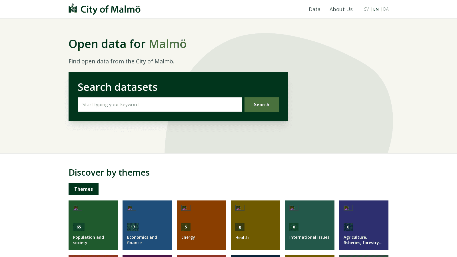 City of Malmö portal