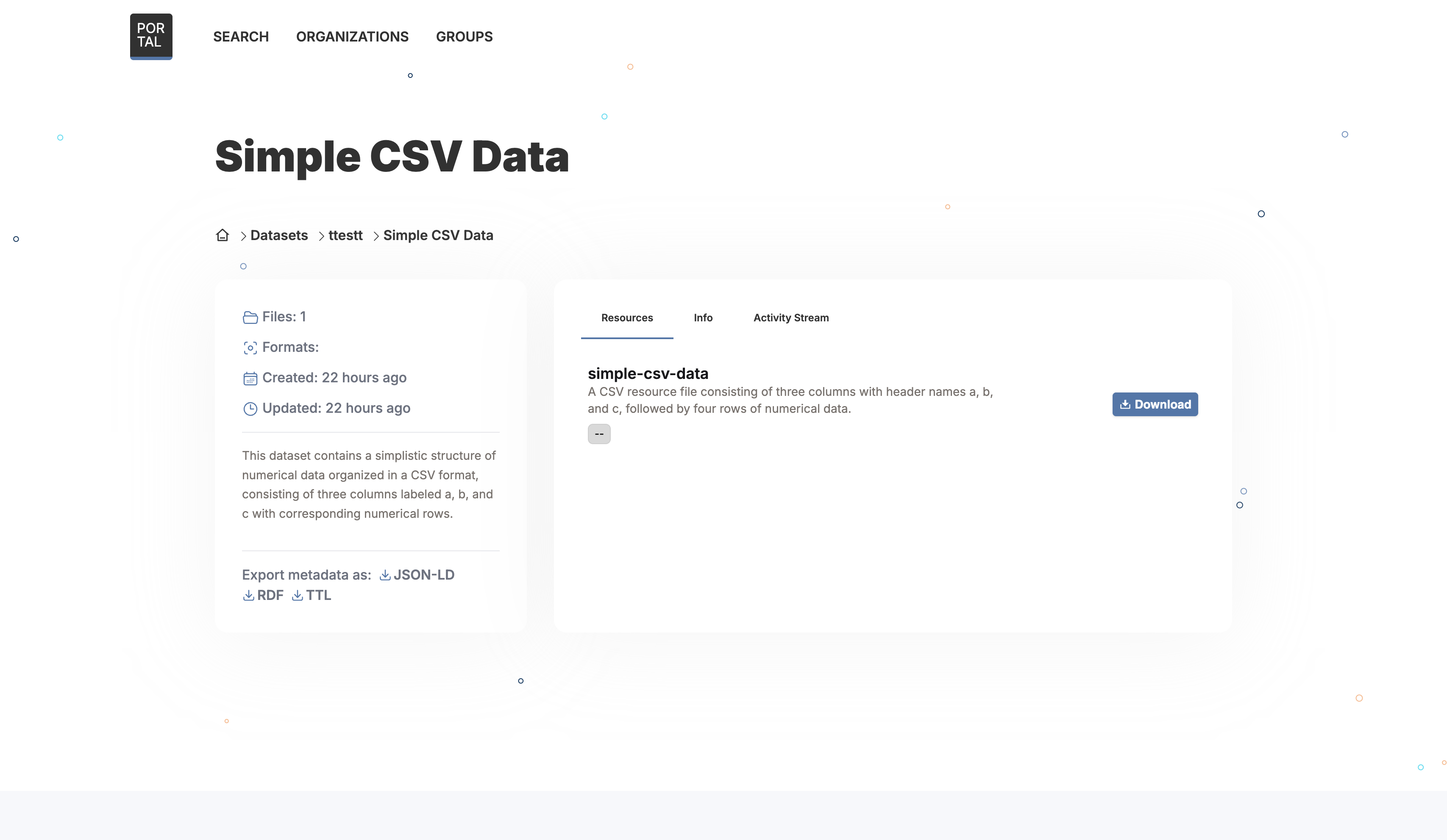 placeholder: public dataset page